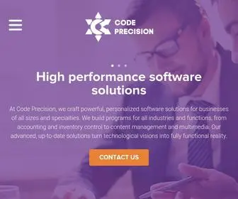 Codeprecision.com(Code Precision) Screenshot