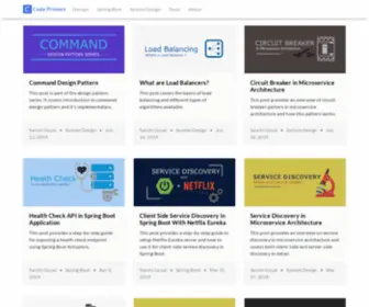 Codeprimers.com(Code Primers) Screenshot