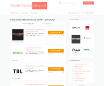 Codepromo.online(Code Promo France) Screenshot