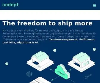 Codept.de(SaaS für E) Screenshot