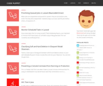 Codepuppet.com(Web design) Screenshot
