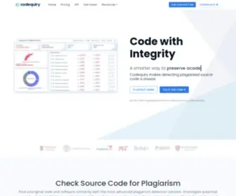 Codequiry.com(Code Plagiarism & Similarity Checker) Screenshot