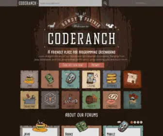 Coderanch.com(A friendly place for programming greenhorns) Screenshot