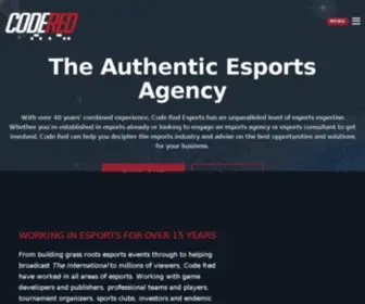 Coderedesports.com(Esports Agency & Esports Consultancy) Screenshot
