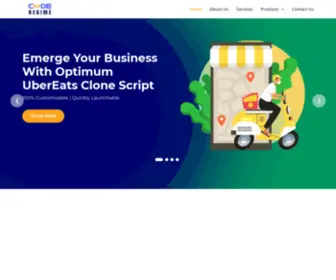 Coderegimetech.com(Code Regime Technologies) Screenshot