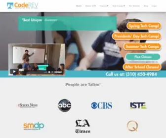 CoderevKids.com(STEM for Kids) Screenshot