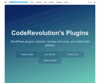 Coderevolution.ro(AutoBlogging WordPress Plugins) Screenshot