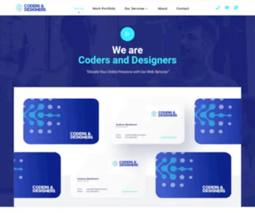 Codersdesigners.com(Web Design and Development company in Bahrain) Screenshot