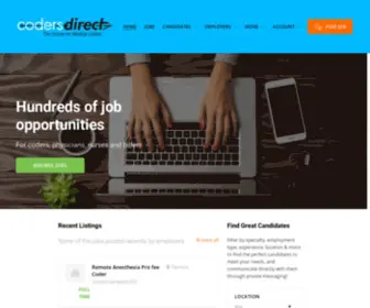 Codersdirect.com(Coders Direct LLC) Screenshot