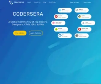 Codersera.com(Remote Developers) Screenshot