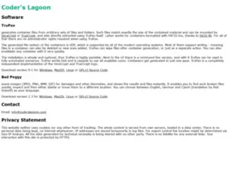 Coderslagoon.com(Coder's Lagoon) Screenshot