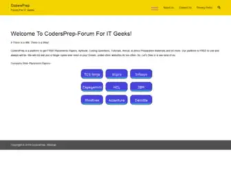 Codersprep.com(Codersprep) Screenshot