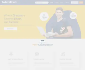 Coderstrust.net(Learn a Skill) Screenshot