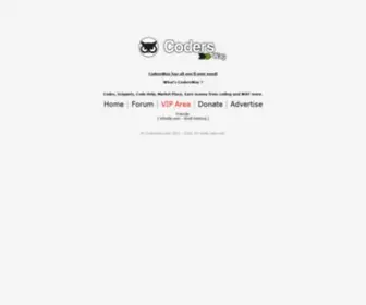 Codersway.com(Your Source Of Codes) Screenshot