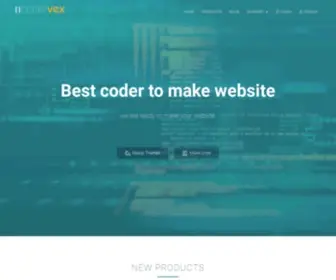 Codervex.com(Coder Vex) Screenshot