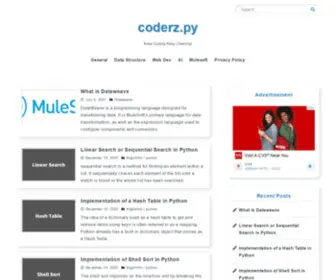 Coderzpy.com(Keep Coding Keep Cheering) Screenshot