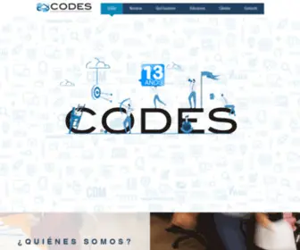 Codes.com.mx(Consultoría y Desarrollo de Sistemas S.A) Screenshot