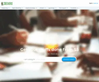 Codesaurus.xyz(Freelance Services Markeplace For Business) Screenshot
