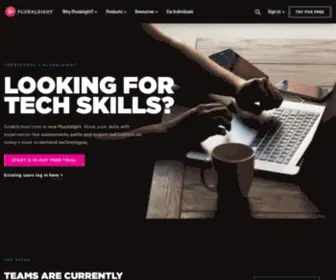 Codeschool.com(Pluralsight) Screenshot
