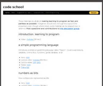 Codeschool.org(Forsale Lander) Screenshot