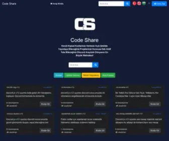 Codeshare.xyz(Code Share) Screenshot
