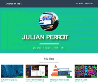 Codesin.net(A developer blog) Screenshot
