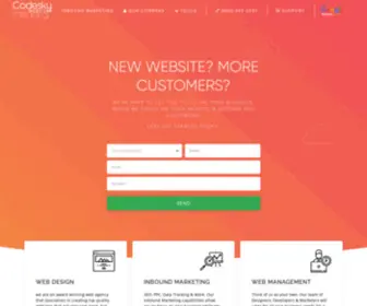 Codesky.co.uk(Web Design Grantham) Screenshot