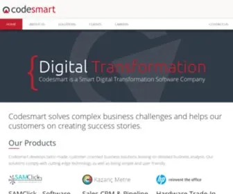 Codesmart.com.tr(Digital Transformation) Screenshot