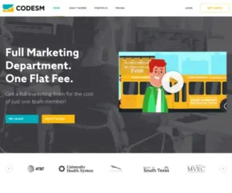 Codesm.com(Managed Marketing) Screenshot