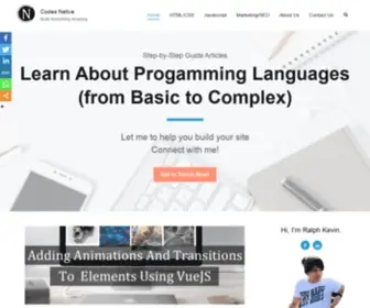 Codesnative.com(Codes Native) Screenshot