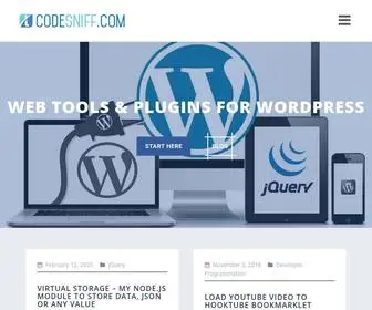 Codesniff.com(Codes & Scripts for WordPress developers) Screenshot