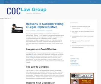 Codesofconduct.org(COC Law Group) Screenshot