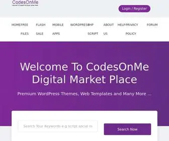 Codesonme.com(Code Buy Selling) Screenshot