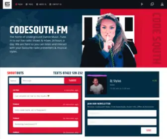 Codesouth.fm(Live Dance Music Radio Shows) Screenshot