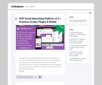 Codespace.cc(Scripts, Codecanyon) Screenshot