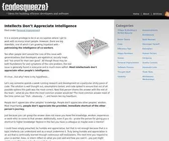 Codesqueeze.com(codesqueeze) Screenshot