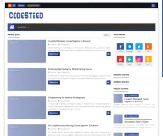 Codesteed.com(CodeSteed CodeSteed) Screenshot