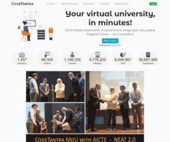 Codetantra.com(Teach & Learn Anywhere) Screenshot