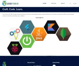 Codetober.com(Codetober) Screenshot