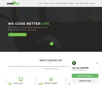 Codetreebd.com(Codetree) Screenshot