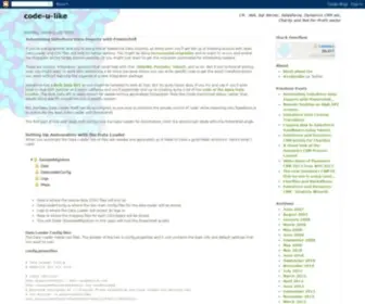 Codeulike.com(Code-u) Screenshot