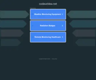 Codeuridea.net(Codeuridea) Screenshot