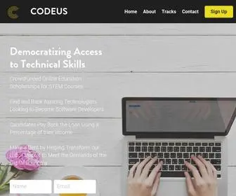 Codeus.org(CODEUS) Screenshot