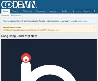Codevn.net(Blog chia sẻ thủ thuật) Screenshot
