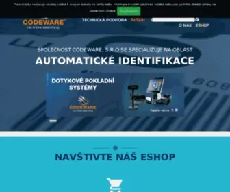 Codeware.cz(Automatická identifikace a RFID) Screenshot