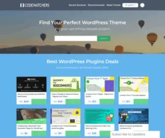 Codewatchers.com(Choose your perfect WordPress theme) Screenshot