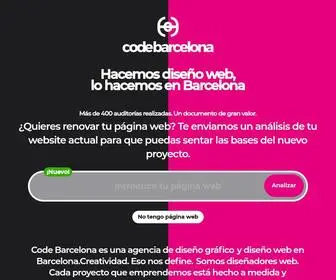Codewebbarcelona.com(Code Barcelona) Screenshot