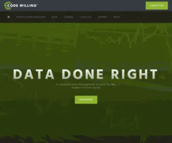 Codewilling.com(Code Willing) Screenshot