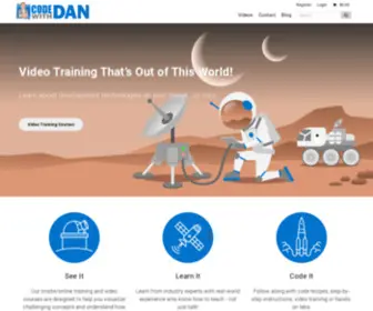 Codewithdan.com(Code with Dan) Screenshot