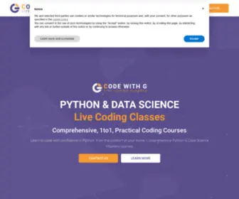 Codewithg.com(LIVE Online Python Masterclass) Screenshot